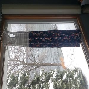 Floral and striped Mudd dress, size L/XL